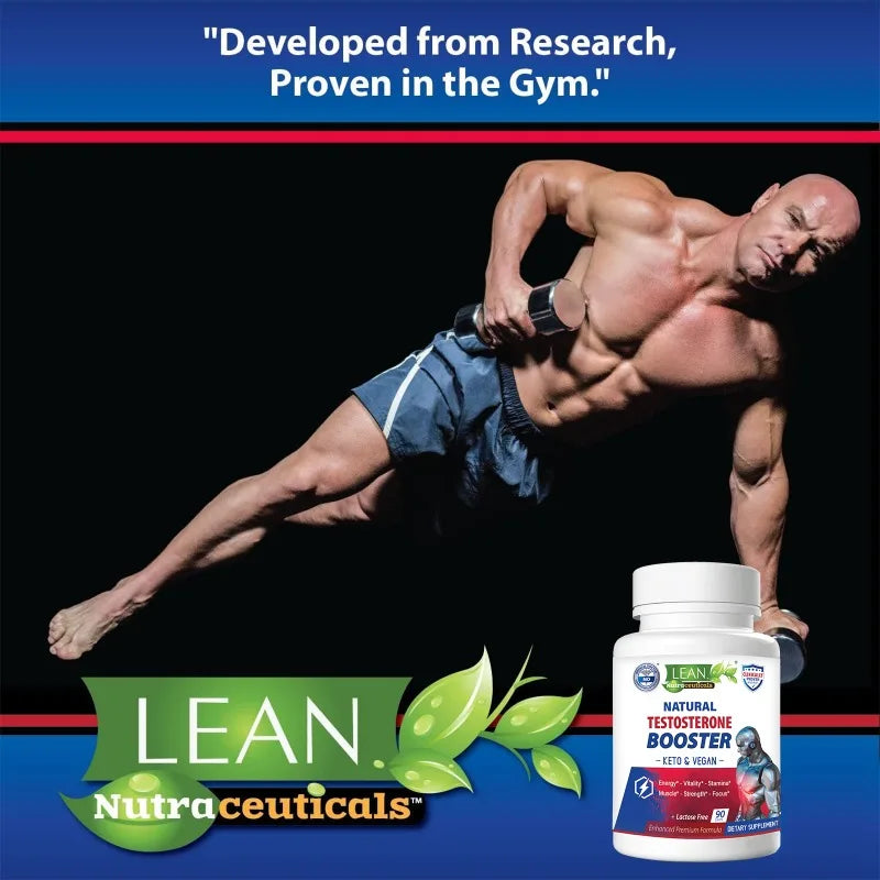 Male Stamina Enhancer - Boost Energy & Vitality, 90 Veg Capsules